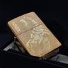Zippo Vàng Khắc Hình Bọ Cạp Cách Điệu Z210