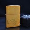 Zippo Vàng Khắc Hình Bọ Cạp Cách Điệu Z210