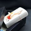 Zippo Sơn Trắng Chủ Đề Lá Bài Át Bích Lady Ace Z128