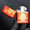 Zippo Sơn Đỏ Chủ Đề Á Đông Eastern Design Z104