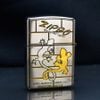 Zippo Armor Khắc Chủ Đề Thằn Lằn Bám Tường ZN207