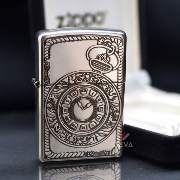 Zippo hình đồng hồ xuất Nhật bản giới hạn ZN13