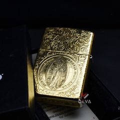 Zippo Khắc Chủ Đề Cây Thánh Giá Trừ Tà Constantine ZN26