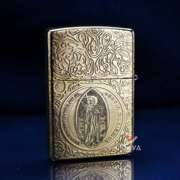 Zippo Khắc Chủ Đề Cây Thánh Giá Trừ Tà Constantine ZN26