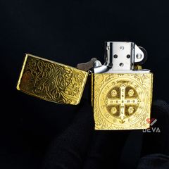 Zippo Khắc Chủ Đề Cây Thánh Giá Trừ Tà Constantine ZN26