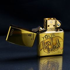 Zippo Khắc Sâu I'm Your Best Friend - Pig ZN133