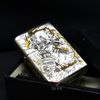 Zippo Khắc Thần Tài Quan Vũ Và Triệu Công Minh ZK25