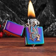 Bật lửa xăng đá Zorro ốp Emblem nàng tiên cánh bướm Z91826