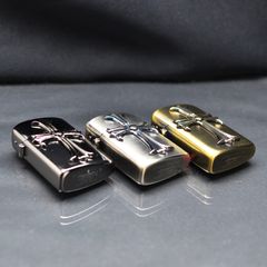 Bật Lửa Ronson Ốp Emblem Cây Thánh Giá R12