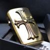 Bật Lửa Ronson Ốp Emblem Cây Thánh Giá R12