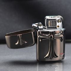 Bật Lửa Ronson Ốp Emblem Cây Thánh Giá R12