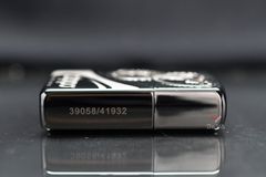 Zippo Armor Bản Giới Hạn Kỷ Niệm 80 Năm Thành Lập Hãng Anniversary  Z404