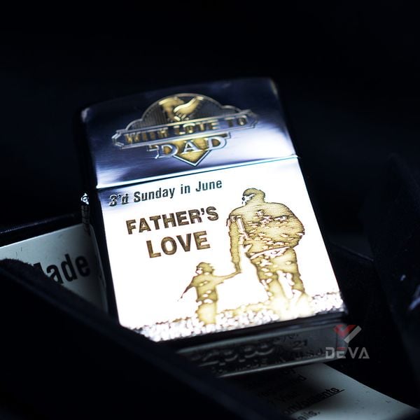 Zippo Khắc CNC Chủ Đề Ngày Của Cha Father's Day ZK122