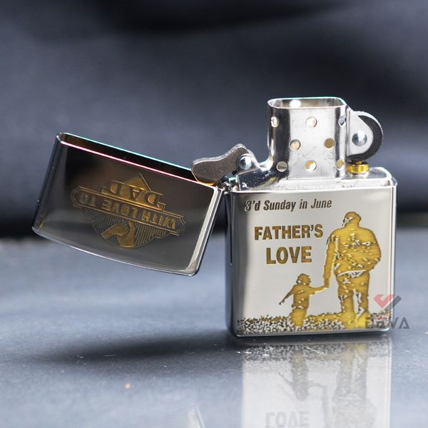 Zippo Khắc CNC Chủ Đề Ngày Của Cha Father's Day ZK122