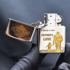 Zippo Khắc CNC Chủ Đề Ngày Của Cha Father's Day ZK122