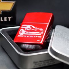 Zippo Sơn Chủ Đề Hãng Xe Chevrolet Chevy Corvette Z65