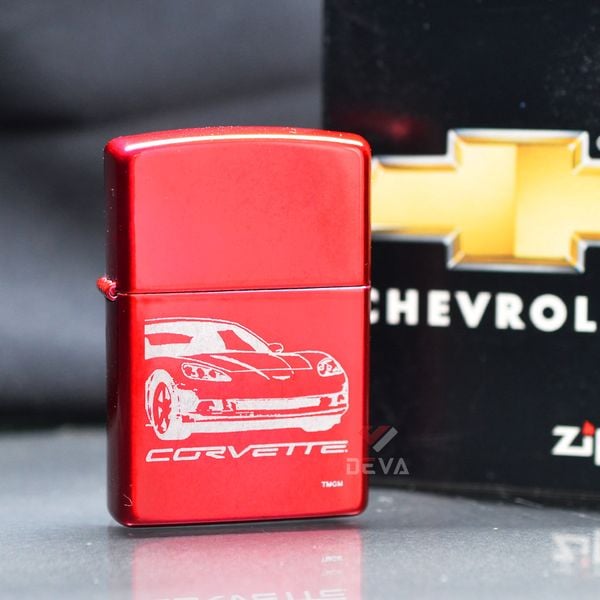 Zippo Sơn Chủ Đề Hãng Xe Chevrolet Chevy Corvette Z65