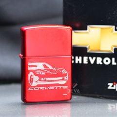 Zippo Sơn Chủ Đề Hãng Xe Chevrolet Chevy Corvette Z65