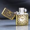 Mẫu Zippo Armor đồng hồ khảm trai ZN38