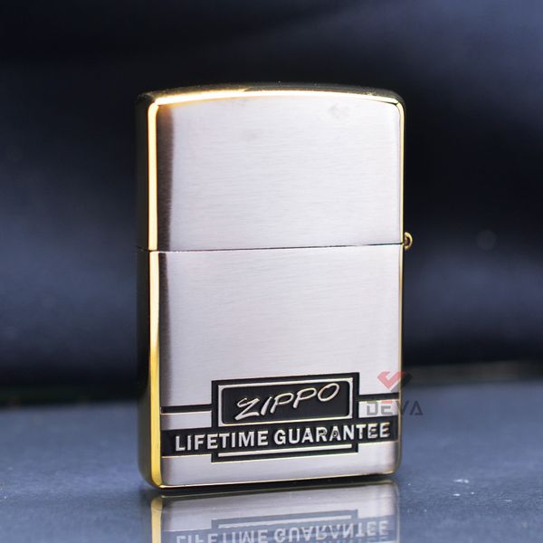 Zippo Chủ Đề Các Biểu Tượng Zippo Cạnh Mạ Vàng ZN160