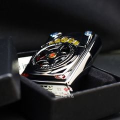 Zippo Ốp Hình Mô Phỏng Xe Hơi Bánh Xe Quay ZN25