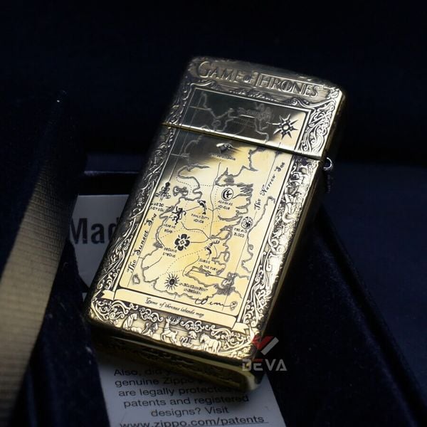 Zippo Slim Khắc Trò Chơi Vương Quyền Game Of Thrones ZK03