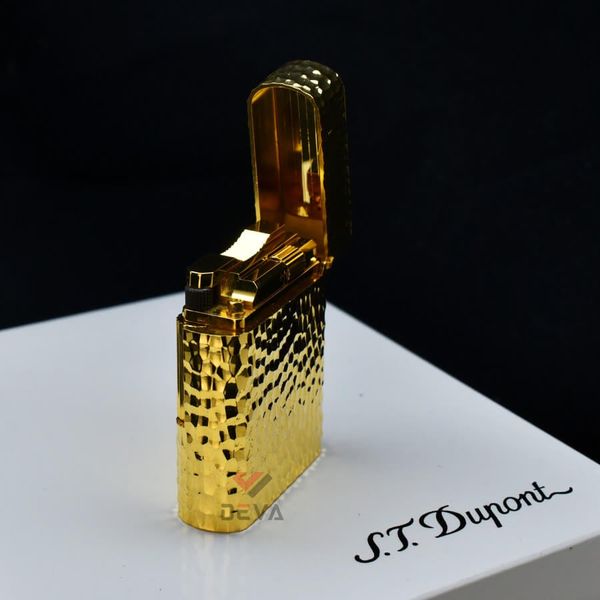 Dupont Hồng Kông Ligne 1 Form Thấp Hoa Văn Gõ Búa DT05