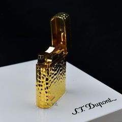 Dupont Hồng Kông Ligne 1 Form Thấp Hoa Văn Gõ Búa DT05