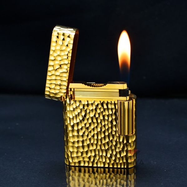 Dupont Hồng Kông Ligne 1 Form Thấp Hoa Văn Gõ Búa DT05