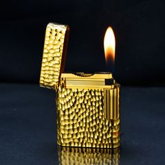 Dupont Hồng Kông Ligne 1 Form Thấp Hoa Văn Gõ Búa DT05