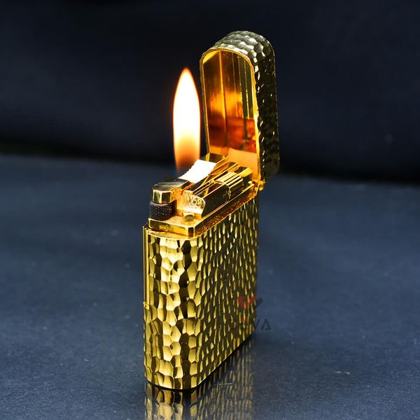 Dupont Hồng Kông Ligne 1 Form Thấp Hoa Văn Gõ Búa DT05