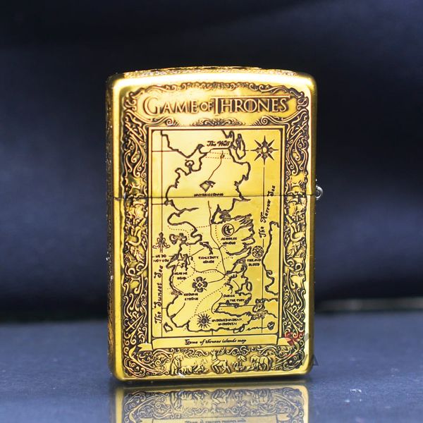 Zippo Khắc Chủ Đề Trò Chơi Vương Quyền Game Of Thrones ZN27