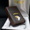 Zippo Bọc Da Khắc Logo Sư Đoàn Không Vận Hoa Kỳ Airborne ZN10