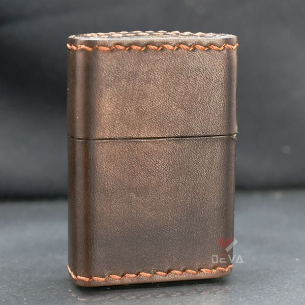 Zippo Bọc Da Khắc Logo Sư Đoàn Không Vận Hoa Kỳ Airborne ZN10