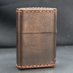 Zippo Bọc Da Khắc Logo Sư Đoàn Không Vận Hoa Kỳ Airborne ZN10