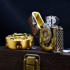 Set Zippo Cò Quay Nga Russian Roulette And Fidget Spinner ZN88