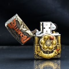 Set Zippo Cò Quay Nga Russian Roulette And Fidget Spinner ZN88