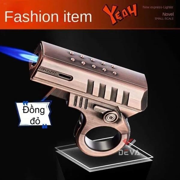 Bật lửa chính hãng Focus khò 1 tia hình cây súng F137