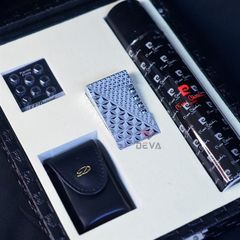 Tìm mua ở đâu bật lửa ST Dupont Hồng Kông Họa Tiết Vân Kim Cương Tam Giác 3D D180