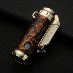 Bật lửa Honest khò 3 tia nắp mở tự động kèm đục Cigar BCZ835