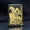 Zippo Chủ Đề Quái Vật 9 Đầu Learnean Hydra Dragon Design Z55