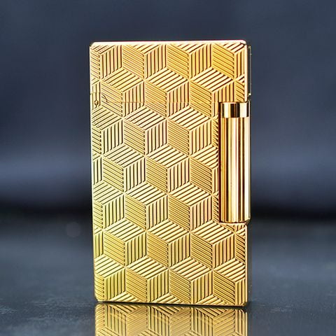 Tìm mua mẫu Bật lửa Dupont ô vuông 3D D49V đẹp tại Hà Nội