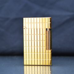 Bật lửa Dupont vàng kẻ vuông D51