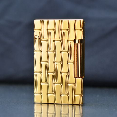 Chuyên bật lửa Dupont kẻ vuông chữ nhật D52V tại hà Nội