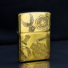 Zippo Khắc Logo Thương Hiệu Harley-Davidson ZN114