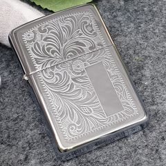 Zippo hoa văn bạc 1980 C236