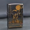 Zippo chủ đề cha mẹ màu đen Titan ZK79