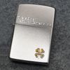 Zippo Satin cỏ 4 lá ZK82