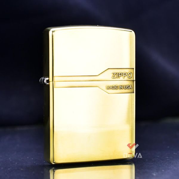 Zippo Vàng Trơn Số Giới Hạn Smooth Gold Plate ZN131