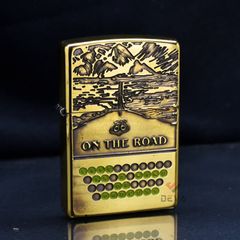 Zippo Khắc Chủ Đề Hành Trình Trên Con Đường Route 66 ZN132